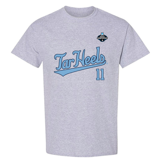 UNC - NCAA Baseball : Matt McKnight - NCAA® Replica Shersey T-Shirt-0