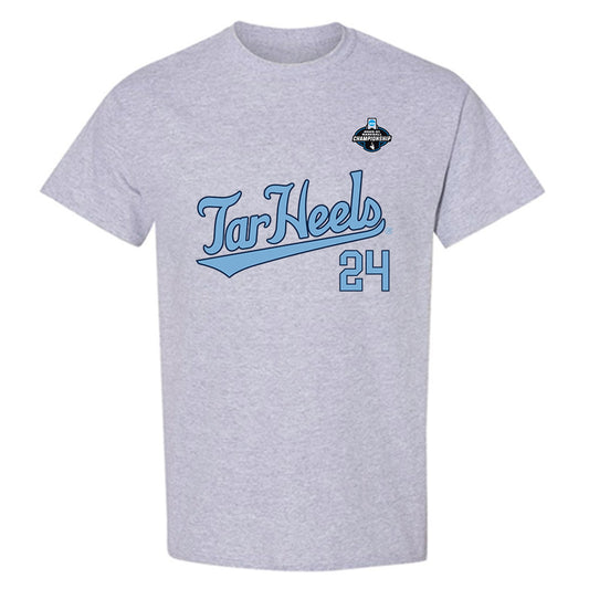 UNC - NCAA Baseball : Matthew Matthijs - NCAA® Replica Shersey T-Shirt-0
