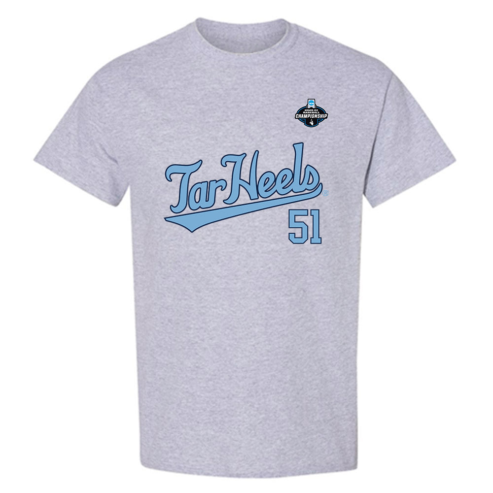 UNC - NCAA Baseball : Timmy Lawson - NCAA® Replica Shersey T-Shirt-0
