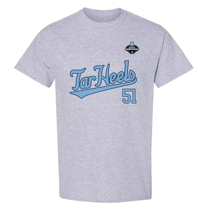 UNC - NCAA Baseball : Timmy Lawson - NCAA® Replica Shersey T-Shirt-0