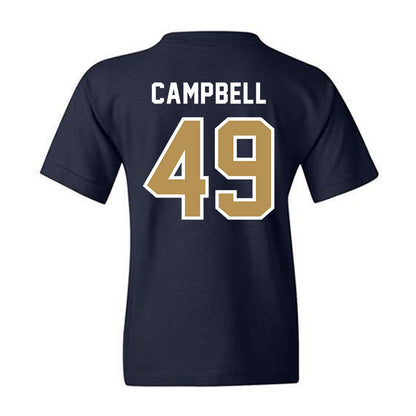 Georgia Tech - NCAA Baseball : Kayden Campbell - NCAA® Replica Shersey Youth T-Shirt-1