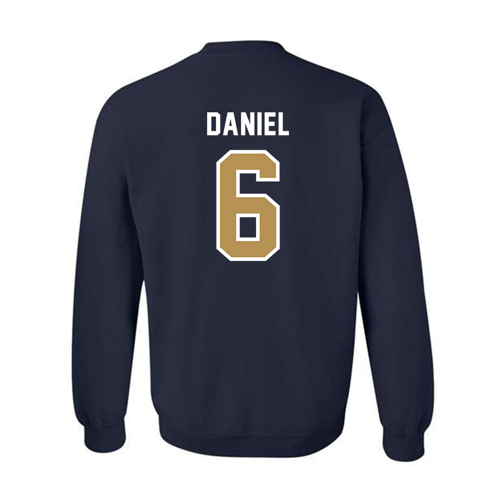 Georgia Tech - NCAA Baseball : Caleb Daniel - NCAA® Replica Shersey Crewneck Sweatshirt-1