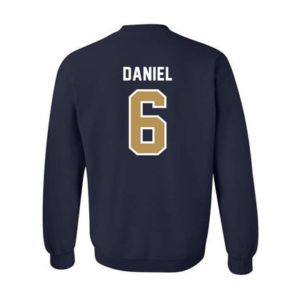 Georgia Tech - NCAA Baseball : Caleb Daniel - NCAA® Replica Shersey Crewneck Sweatshirt-1