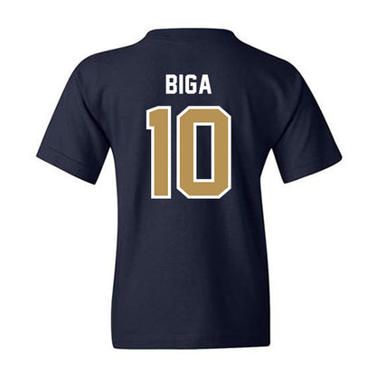 Georgia Tech - NCAA Baseball : James Biga - NCAA® Replica Shersey Youth T-Shirt-1