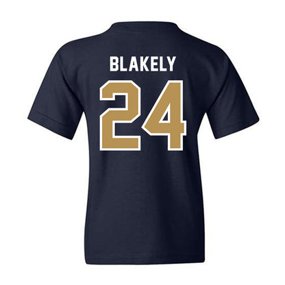 Georgia Tech - NCAA Baseball : Jackson Blakely - NCAA® Replica Shersey Youth T-Shirt-1