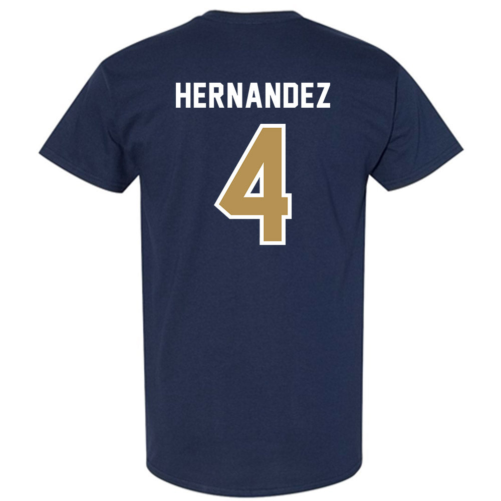 Georgia Tech - NCAA Baseball : Alex Hernandez - NCAA® Replica Shersey T-Shirt-1