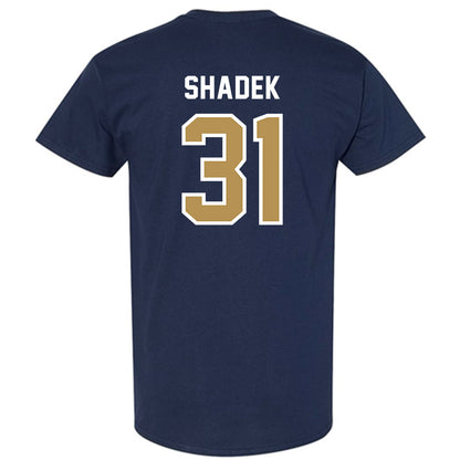 Georgia Tech - NCAA Baseball : Justin Shadek - NCAA® Replica Shersey T-Shirt-1