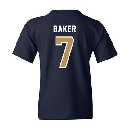 Georgia Tech - NCAA Baseball : Will Baker - NCAA® Replica Shersey Youth T-Shirt-1