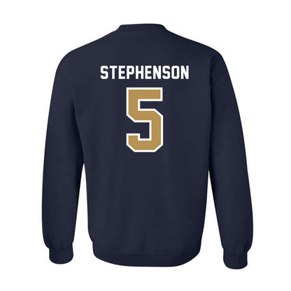Georgia Tech - NCAA Baseball : Dominic Stephenson - NCAA® Replica Shersey Crewneck Sweatshirt-1