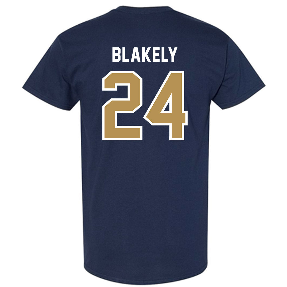 Georgia Tech - NCAA Baseball : Jackson Blakely - NCAA® Replica Shersey T-Shirt-1