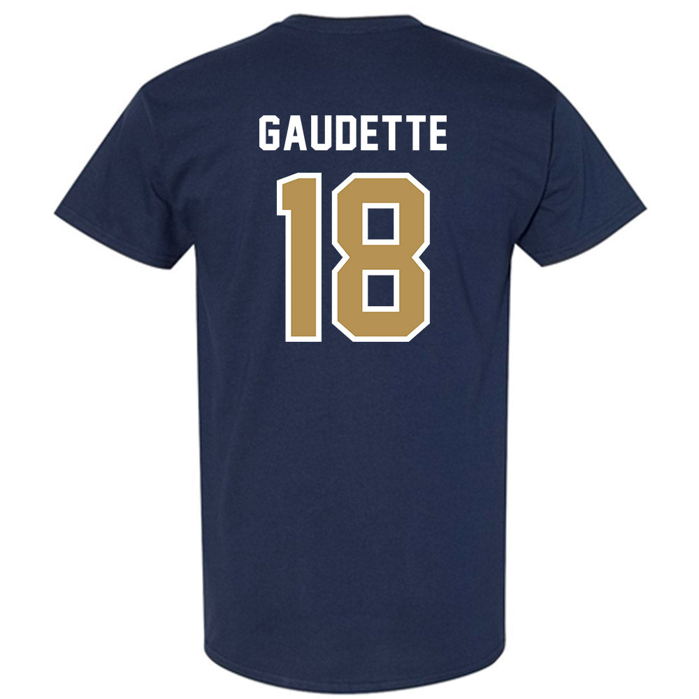 Georgia Tech - NCAA Baseball : Caden Gaudette - NCAA® Replica Shersey T-Shirt-1