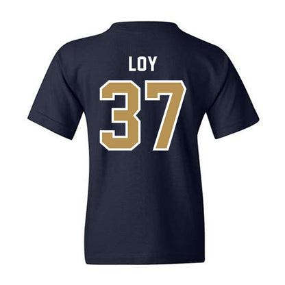 Georgia Tech - NCAA Baseball : Dylan Loy - NCAA® Replica Shersey Youth T-Shirt-1