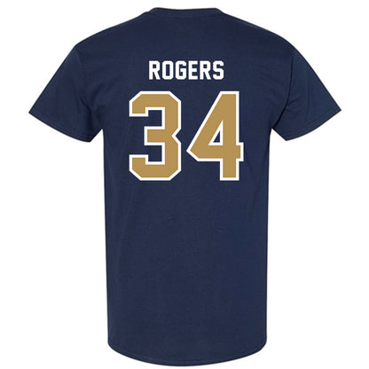 Georgia Tech - NCAA Baseball : Drew Rogers - NCAA® Replica Shersey T-Shirt-1