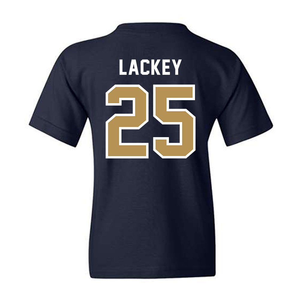 Georgia Tech - NCAA Baseball : Vahn Lackey - NCAA® Replica Shersey Youth T-Shirt-1