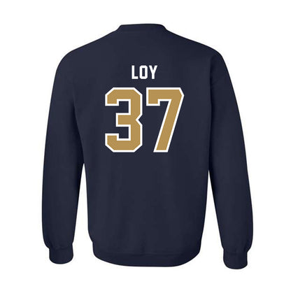 Georgia Tech - NCAA Baseball : Dylan Loy - NCAA® Replica Shersey Crewneck Sweatshirt-1