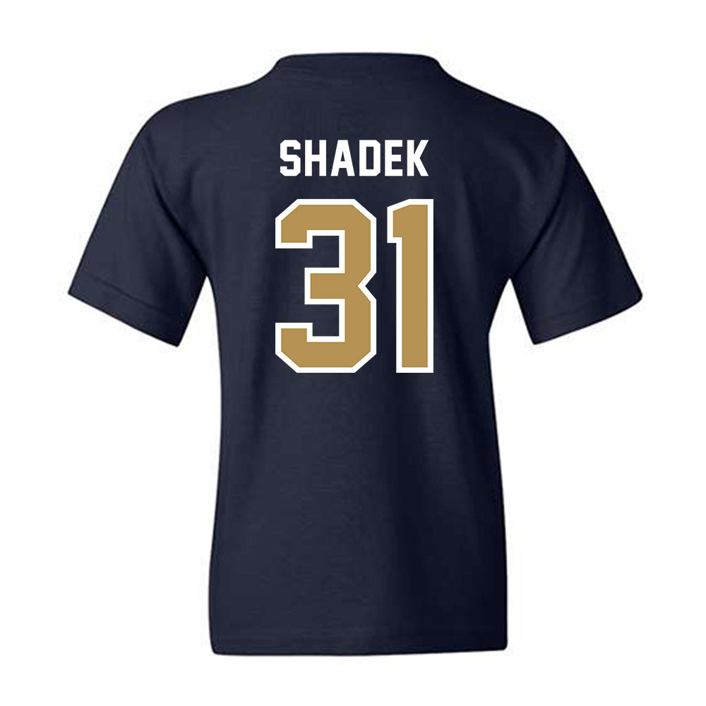 Georgia Tech - NCAA Baseball : Justin Shadek - NCAA® Replica Shersey Youth T-Shirt-1