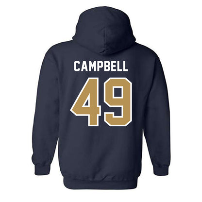 Georgia Tech - NCAA Baseball : Kayden Campbell - NCAA® Replica Shersey Hooded Sweatshirt-1