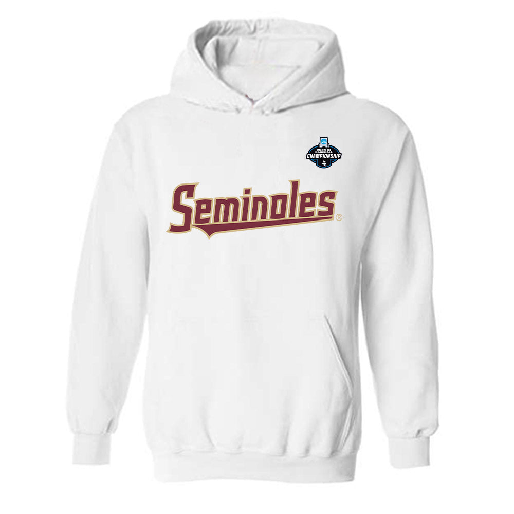 FSU - NCAA Baseball : Ben Barrett - NCAA® Tournament Replica Shersey Hooded Sweatshirt-0