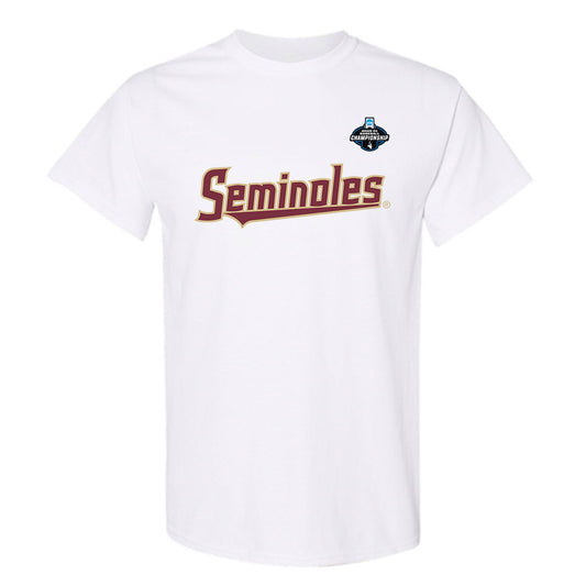 FSU - NCAA Baseball : John Abraham - NCAA® Tournament Replica Shersey T-Shirt-0
