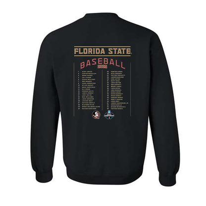 FSU - NCAA Baseball : - Roster Crewneck Sweatshirt-1