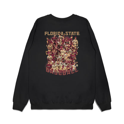 FSU - NCAA Baseball : - NCAA® Team Premium Crewneck Sweatshirt-1