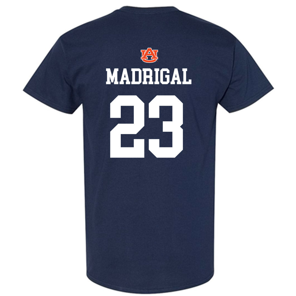 Auburn - NCAA Baseball : Eddie Madrigal - NCAA® Replica Shersey T-Shirt-1