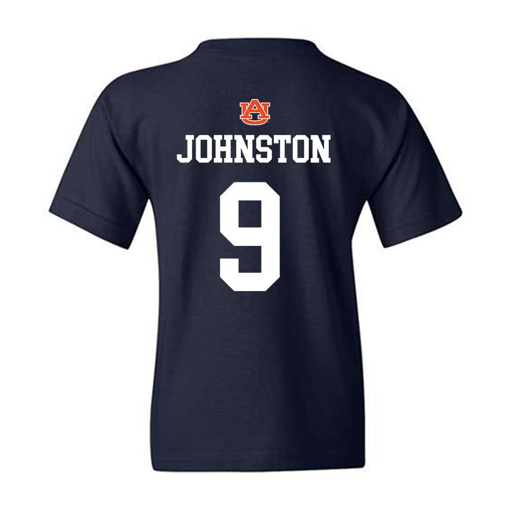 Auburn - NCAA Baseball : Jett Johnston - NCAA® Replica Shersey Youth T-Shirt-1