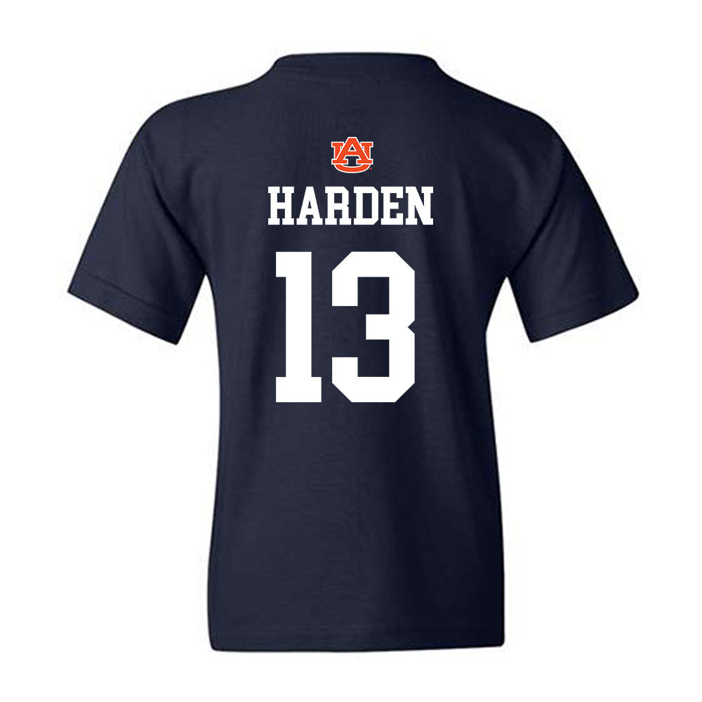 Auburn - NCAA Baseball : Ethan Harden - NCAA® Replica Shersey Youth T-Shirt-1