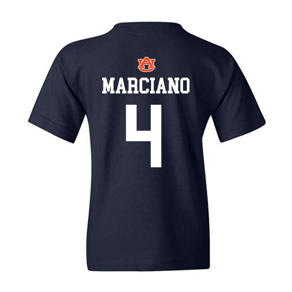 Auburn - NCAA Baseball : Jake Marciano - NCAA® Replica Shersey Youth T-Shirt-1