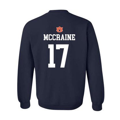 Auburn - NCAA Baseball : Mason McCraine - NCAA® Replica Shersey Crewneck Sweatshirt-1