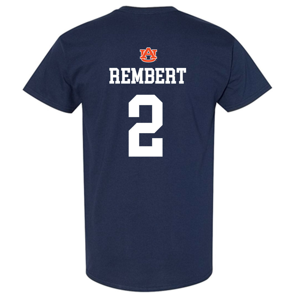 Auburn - NCAA Baseball : Chris Rembert - NCAA® Replica Shersey T-Shirt-1
