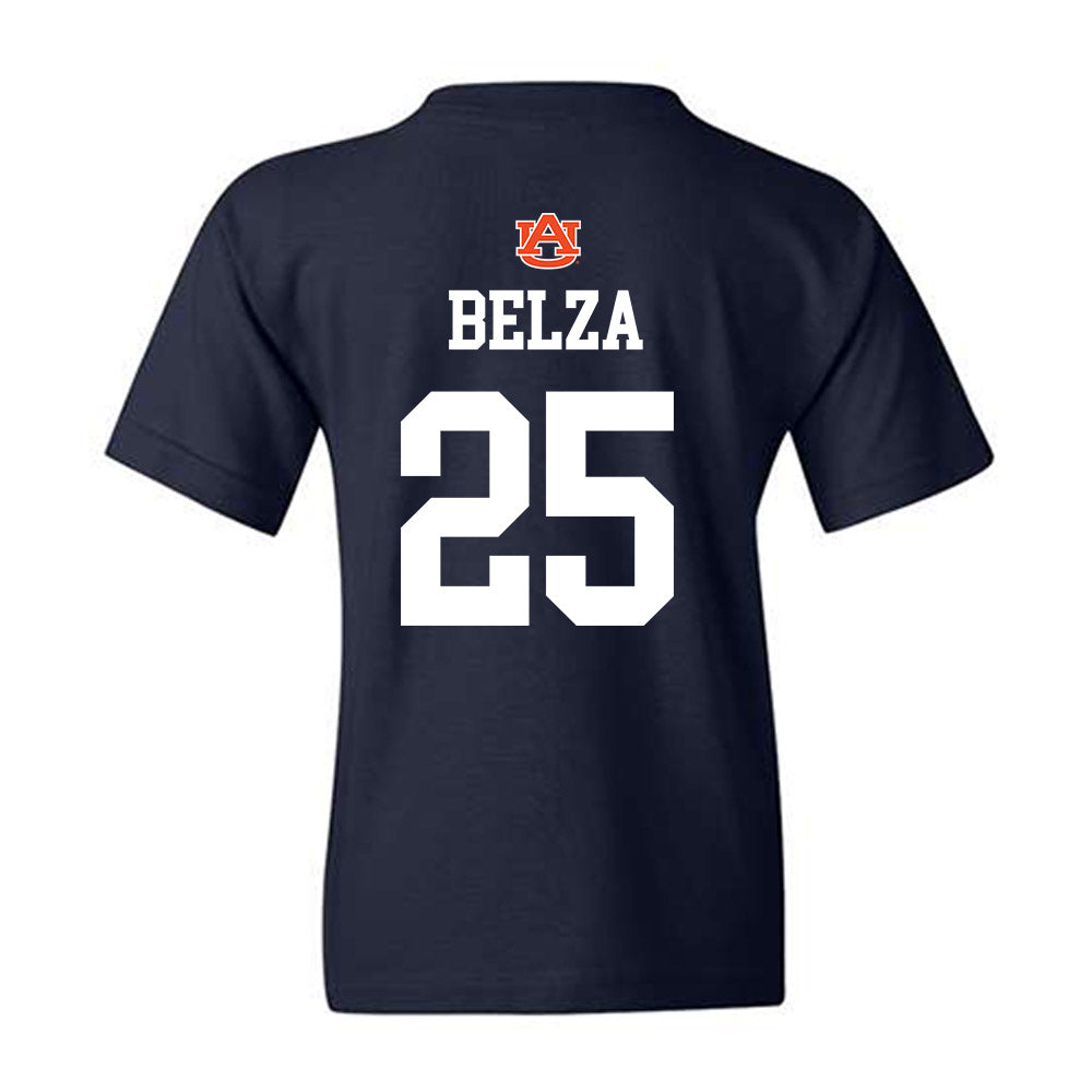 Auburn - NCAA Baseball : Taylor Belza - NCAA® Replica Shersey Youth T-Shirt-1