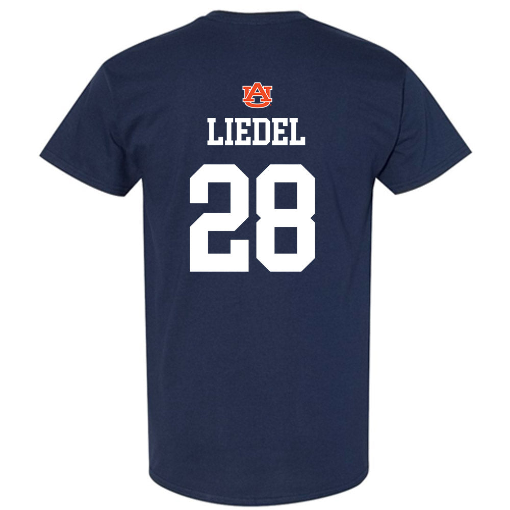 Auburn - NCAA Baseball : Carson Liedel - NCAA® Replica Shersey T-Shirt-1