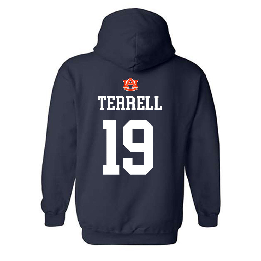 Auburn - NCAA Baseball : Bub Terrell - NCAA® Replica Shersey Hooded Sweatshirt-1