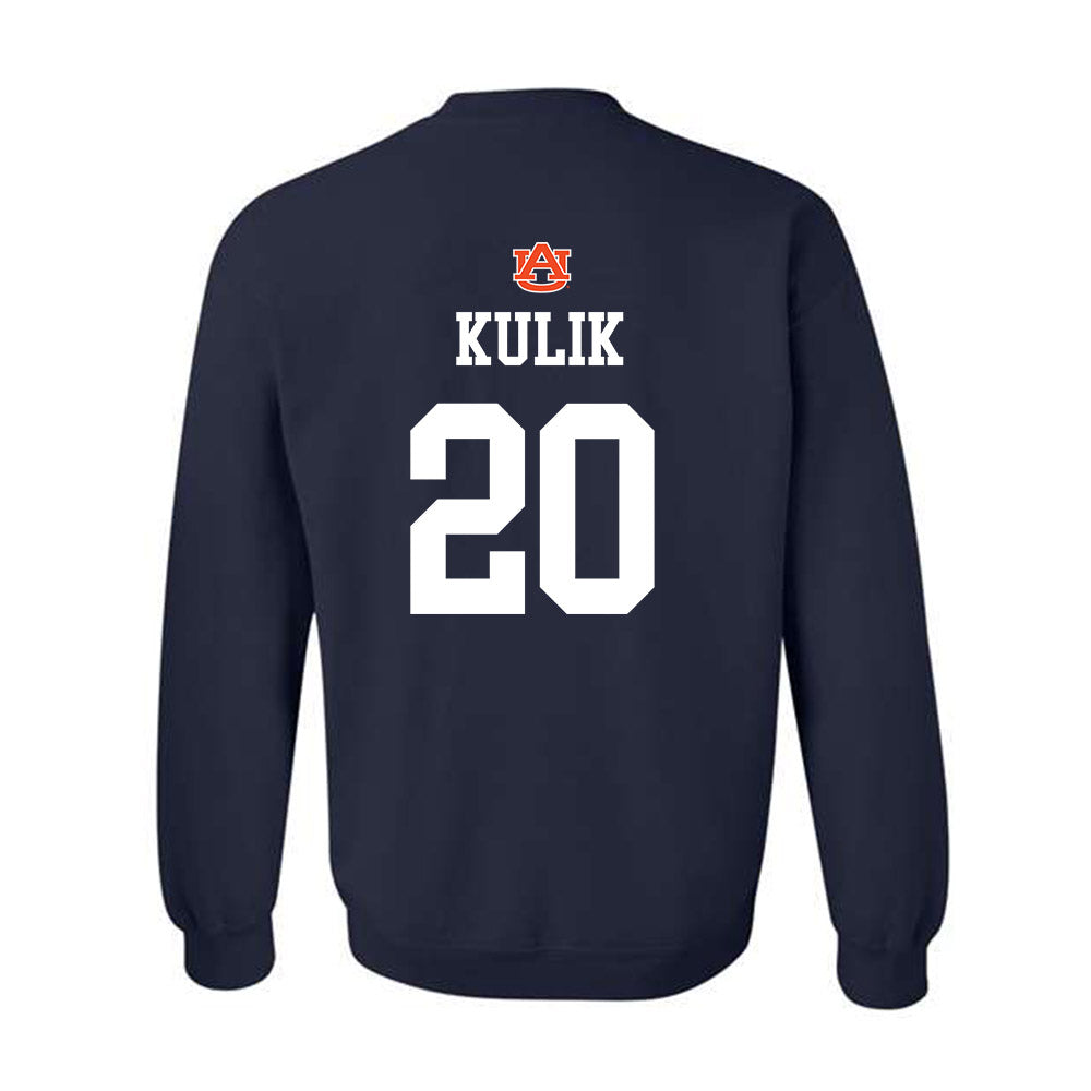Auburn - NCAA Baseball : Marcel Kulik - NCAA® Replica Shersey Crewneck Sweatshirt-1