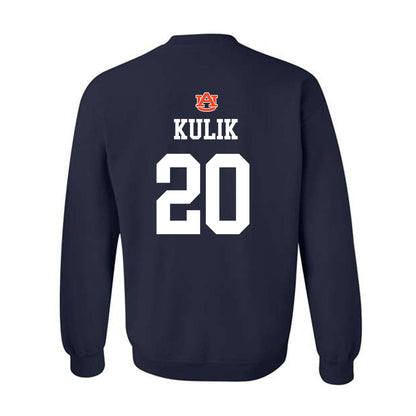 Auburn - NCAA Baseball : Marcel Kulik - NCAA® Replica Shersey Crewneck Sweatshirt-1
