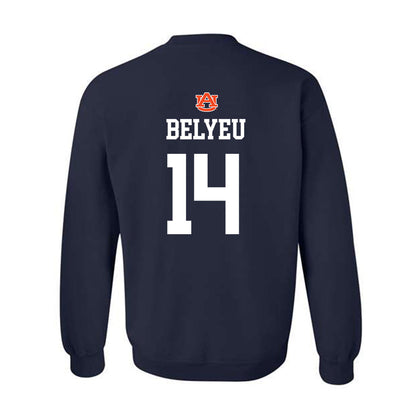 Auburn - NCAA Baseball : Cade Belyeu - NCAA® Replica Shersey Crewneck Sweatshirt-1