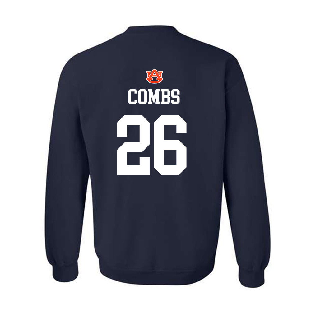 Auburn - NCAA Baseball : Caiden Combs - NCAA® Replica Shersey Crewneck Sweatshirt-1