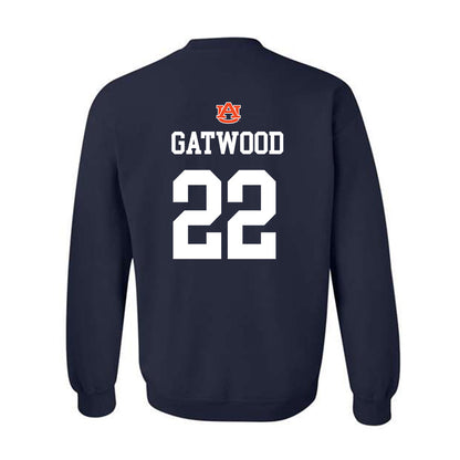 Auburn - NCAA Baseball : Connor Gatwood - NCAA® Replica Shersey Crewneck Sweatshirt-1