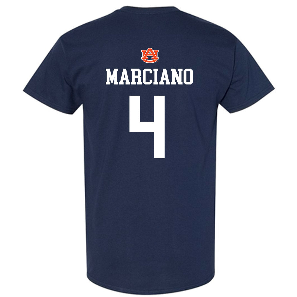 Auburn - NCAA Baseball : Jake Marciano - NCAA® Replica Shersey T-Shirt-1