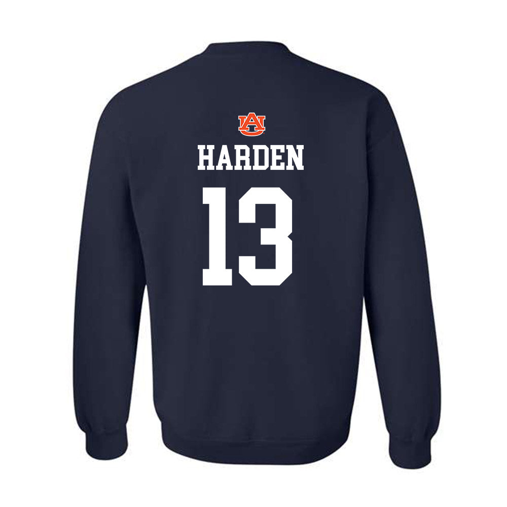 Auburn - NCAA Baseball : Ethan Harden - NCAA® Replica Shersey Crewneck Sweatshirt-1