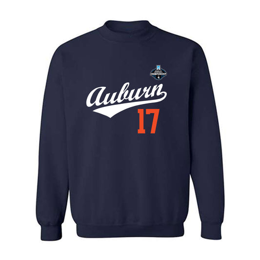 Auburn - NCAA Baseball : Mason McCraine - NCAA® Replica Shersey Crewneck Sweatshirt-0