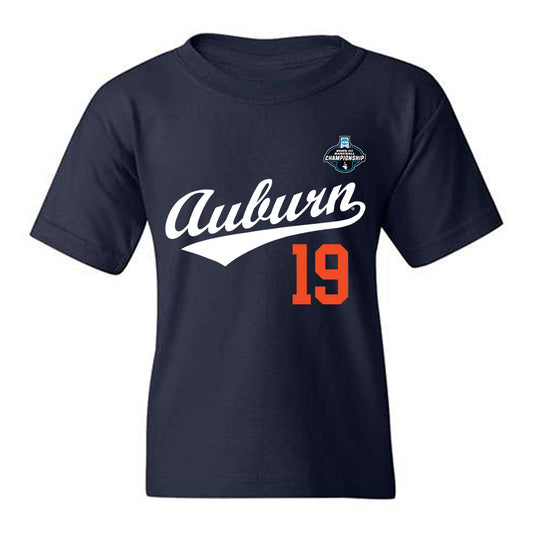 Auburn - NCAA Baseball : Bub Terrell - NCAA® Replica Shersey Youth T-Shirt-0