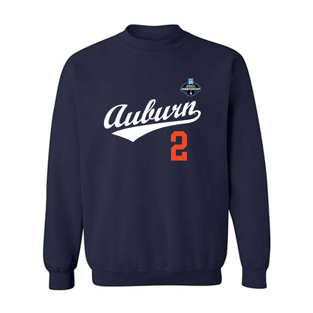 Auburn - NCAA Baseball : Chris Rembert - NCAA® Replica Shersey Crewneck Sweatshirt-0
