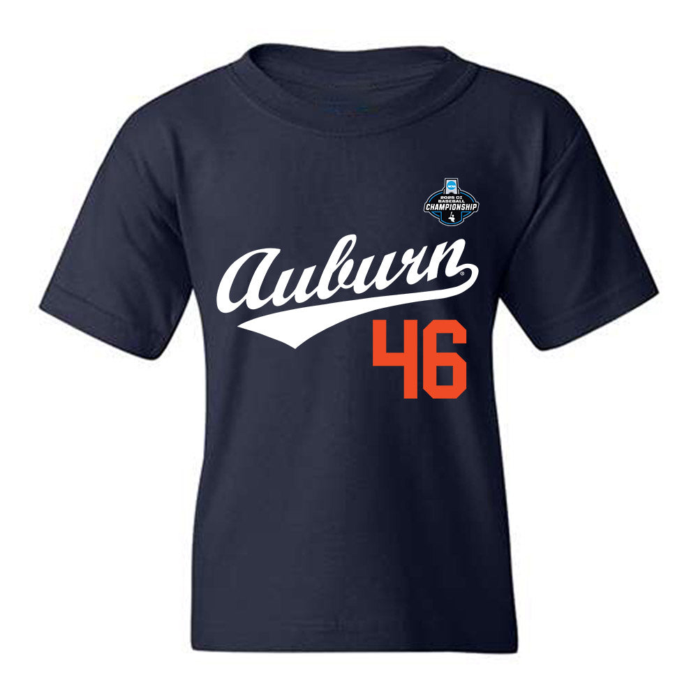 Auburn - NCAA Baseball : Saxon Roberts - NCAA® Replica Shersey Youth T-Shirt-0