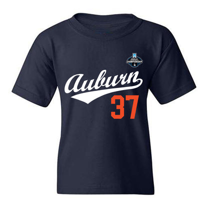 Auburn - NCAA Baseball : Trevor Booton - NCAA® Replica Shersey Youth T-Shirt-0