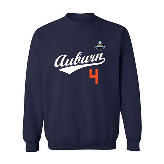 Auburn - NCAA Baseball : Jake Marciano - NCAA® Replica Shersey Crewneck Sweatshirt-0