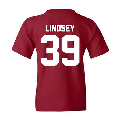 Alabama - NCAA Baseball : Ross Lindsey - NCAA® Replica Shersey Youth T-Shirt-1