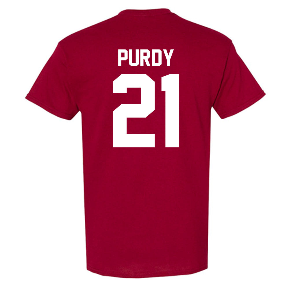 Alabama - NCAA Baseball : Andrew Purdy - NCAA® Replica Shersey T-Shirt-1