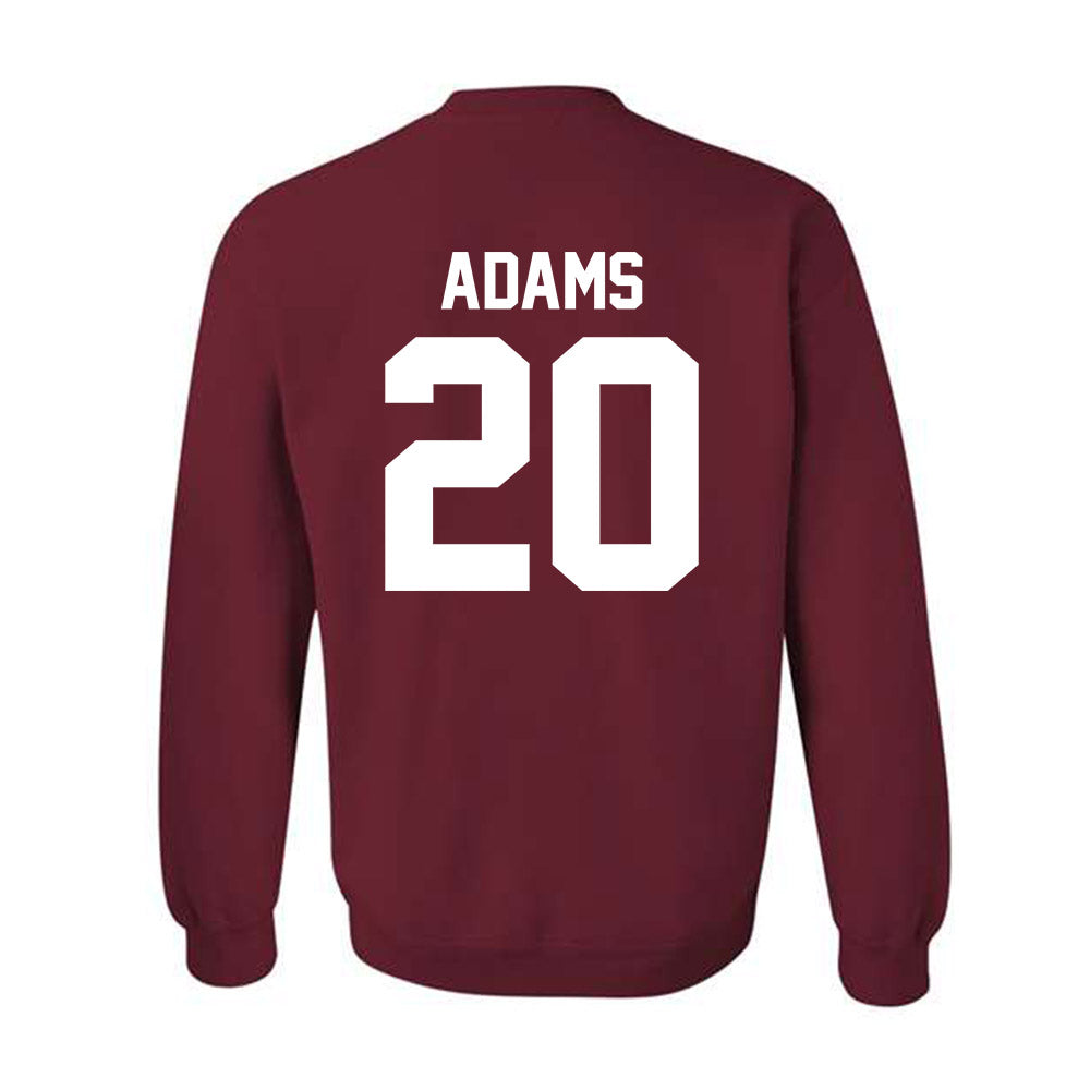 Alabama - NCAA Baseball : Zane Adams - NCAA® Replica Shersey Crewneck Sweatshirt-1